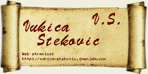Vukica Steković vizit kartica